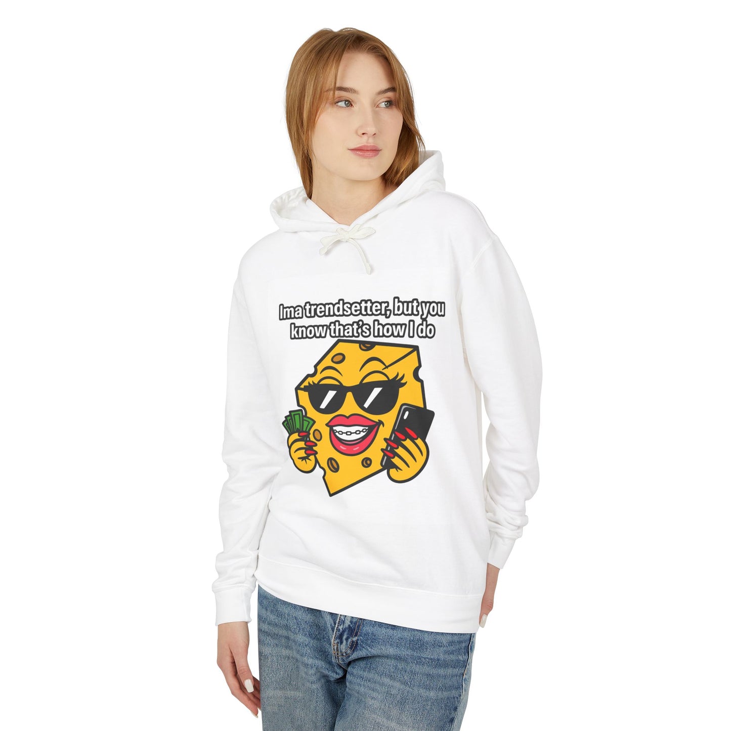 Unisex Lightweight Hooded Sweatshirt
